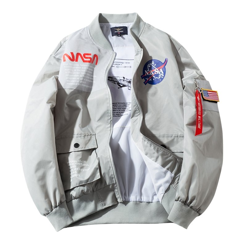Men Jacket New Fashion Casual Men Coat Solid Pilot Bomber Jacket - GIGI & POPO - Men Hoodies & Jackets -