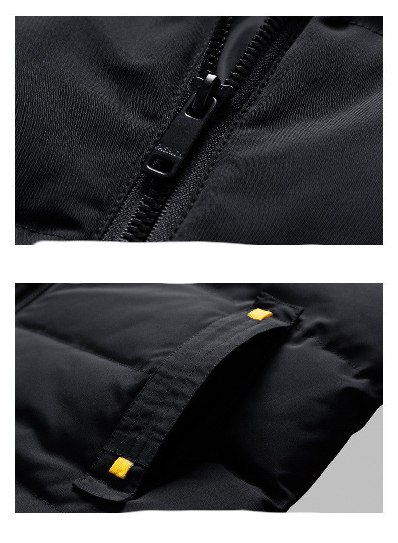 Men's Autumn Winter Coat Youth Slim Fit - GIGI & POPO