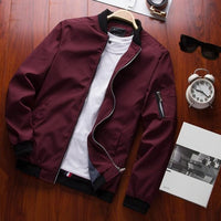 Men's Bomber Zipper Jacket - GIGI & POPO -