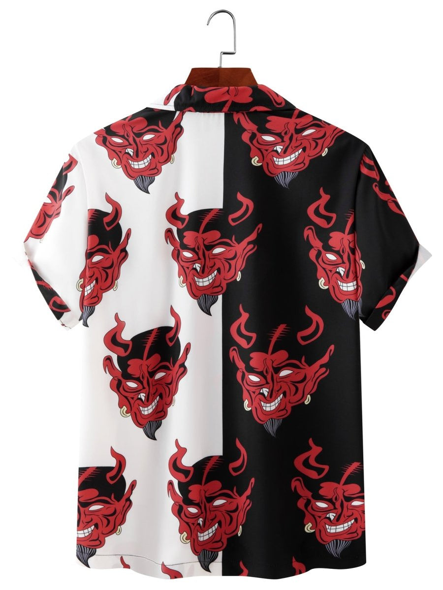 Men's Clothing Demon Print Tshirt Winning Products - GIGI & POPO