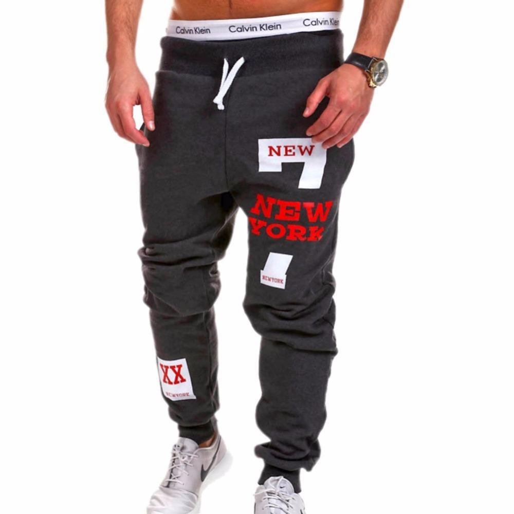 Mens Joggers - GIGI & POPO - Men - Gray / 4XL