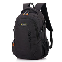 Men's Laptop Backpack - GIGI & POPO - Black