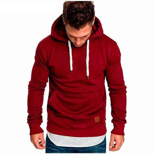 Mens Long Sleeve Casual Hoodies - GIGI & POPO