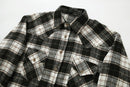 Men's Long Sleeve Flannel Plaid Shirt - GIGI & POPO