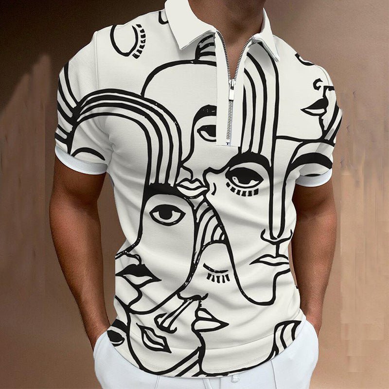 Men's Polo Shirt Men Solid Polo Shirts Brand Men Short-Sleeved Shirt Summer Shirt Man Clothing - GIGI & POPO
