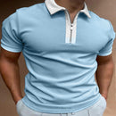 Men's Polo Shirt Men Solid Polo Shirts Brand Men Short-Sleeved Shirt Summer Shirt Man Clothing - GIGI & POPO