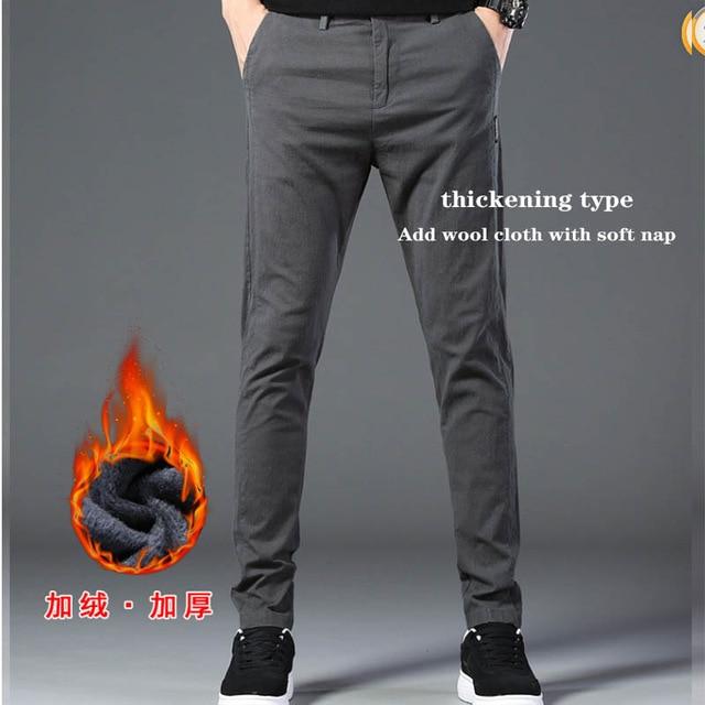 Mid weight Straight Full Length Pants - GIGI & POPO - 31 / Dark grey wool