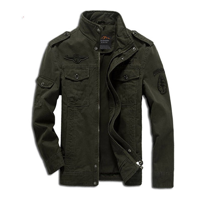 Military Men Jacket Cotton Men Coats Air Force Men Thick Jackets - GIGI & POPO - 4 -