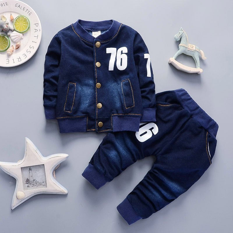 New Children's Autumn Long Sleeve Suit - GIGI & POPO - Kids & Babies -