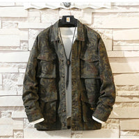 New Mens Camouflage Denim Jacket Coat Man Coats Jaqueta Masculino Jeans Jacket & Coats Fashion Design Autumn Brand Clothing - GIGI & POPO - Men Hoodies & Jackets -