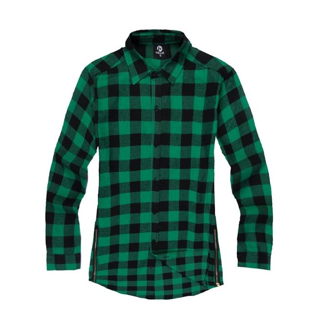 Plaid Zipper Shirt - GIGI & POPO - Men -