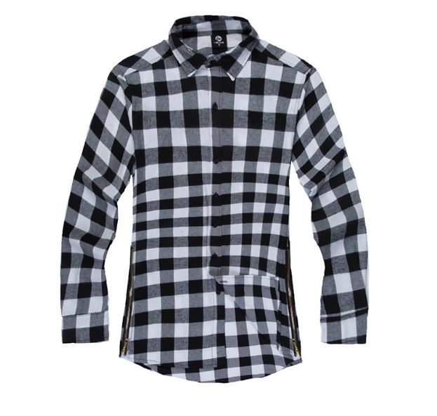 Plaid Zipper Shirt - GIGI & POPO - Men -