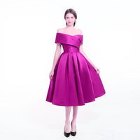 Plus size prom party evening dresses - GIGI & POPO - purple / 14