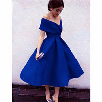 Plus size prom party evening dresses - GIGI & POPO - royal blue / 14