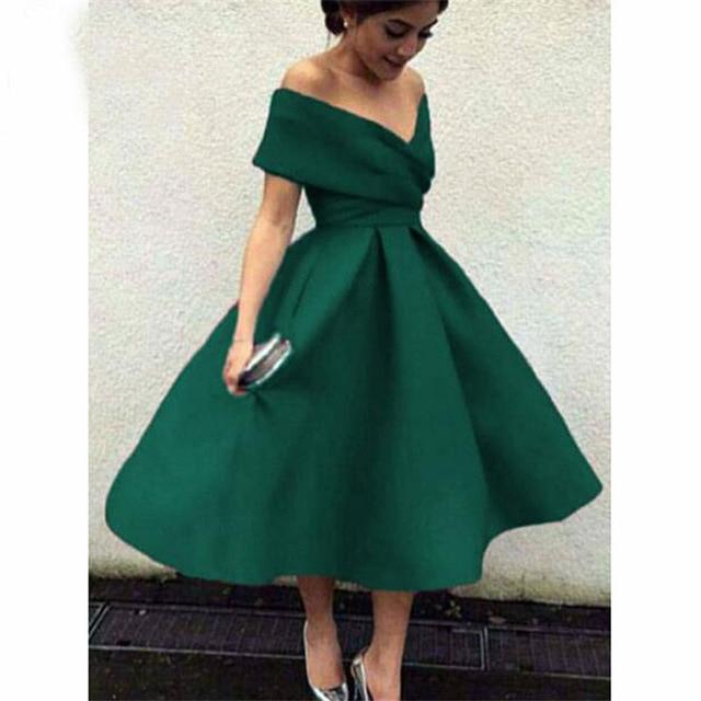 Plus size prom party evening dresses - GIGI & POPO - dark green / 4