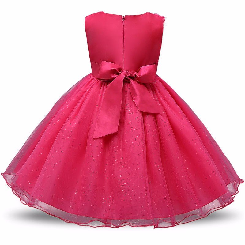 Princess Flower Girl Dress Summer Tutu Wedding Birthday Party Dresses - GIGI & POPO