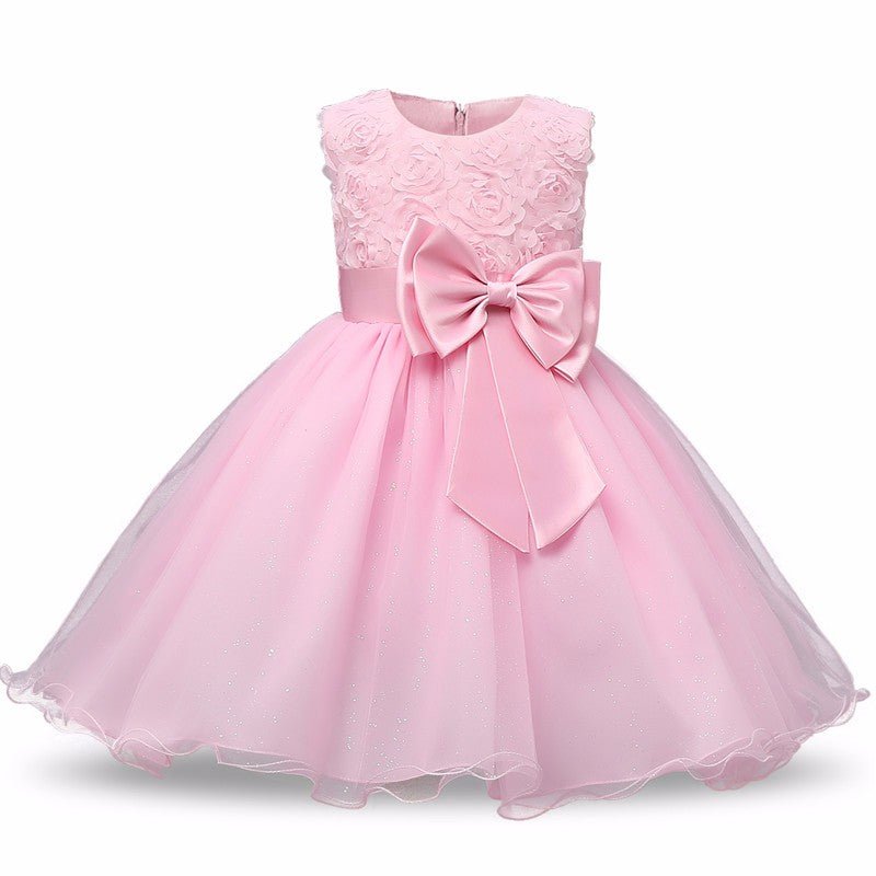 Princess Flower Girl Dress Summer Tutu Wedding Birthday Party Dresses - GIGI & POPO