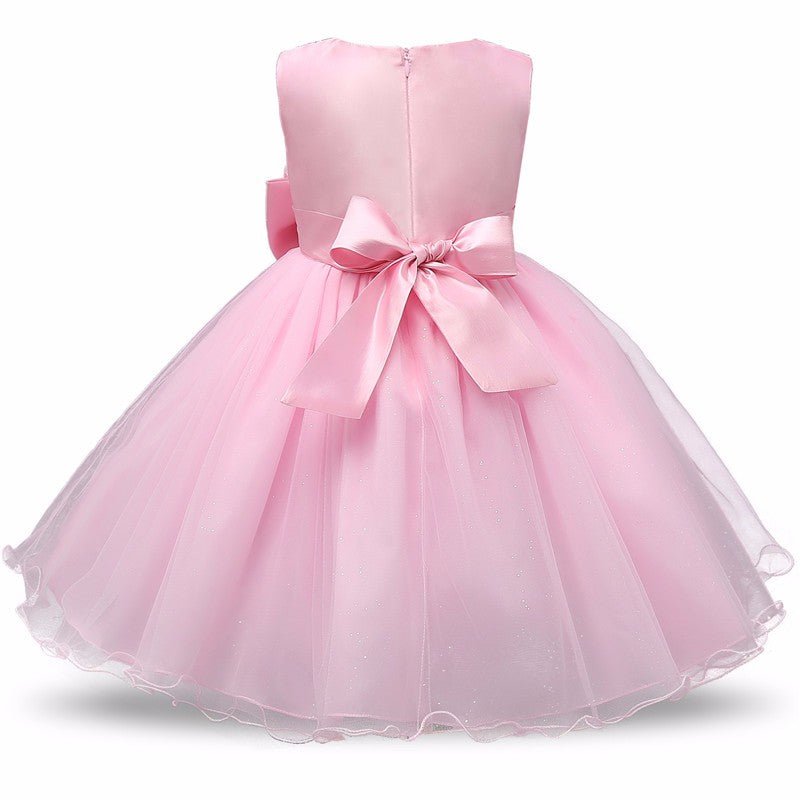 Princess Flower Girl Dress Summer Tutu Wedding Birthday Party Dresses - GIGI & POPO