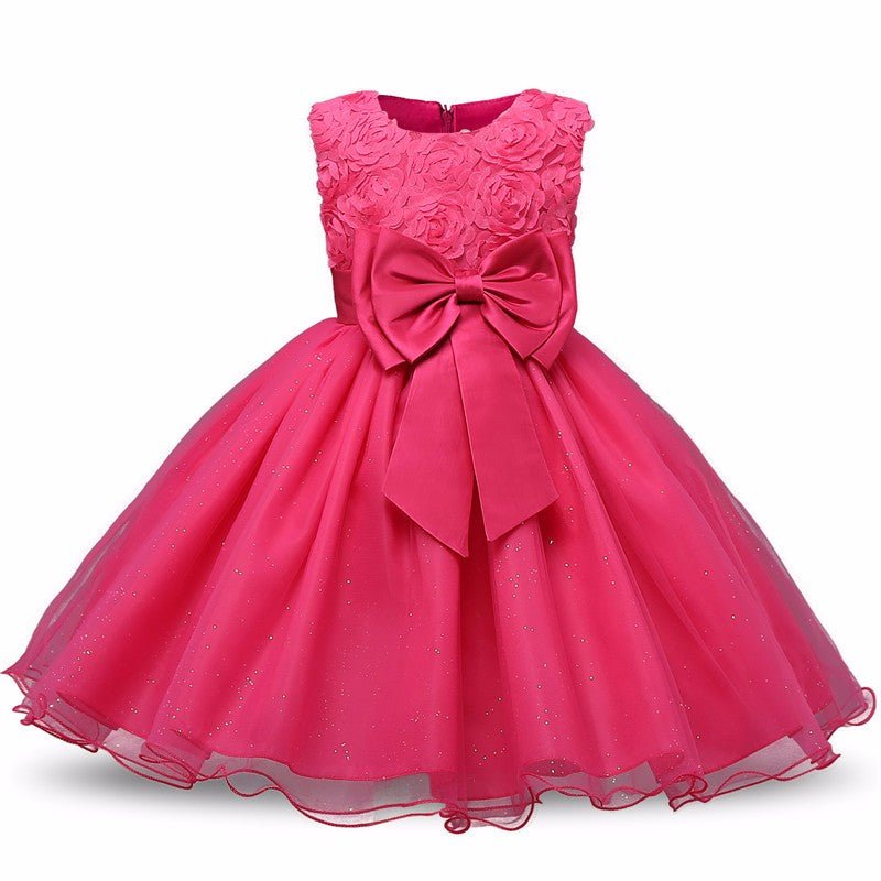 Princess Flower Girl Dress Summer Tutu Wedding Birthday Party Dresses - GIGI & POPO