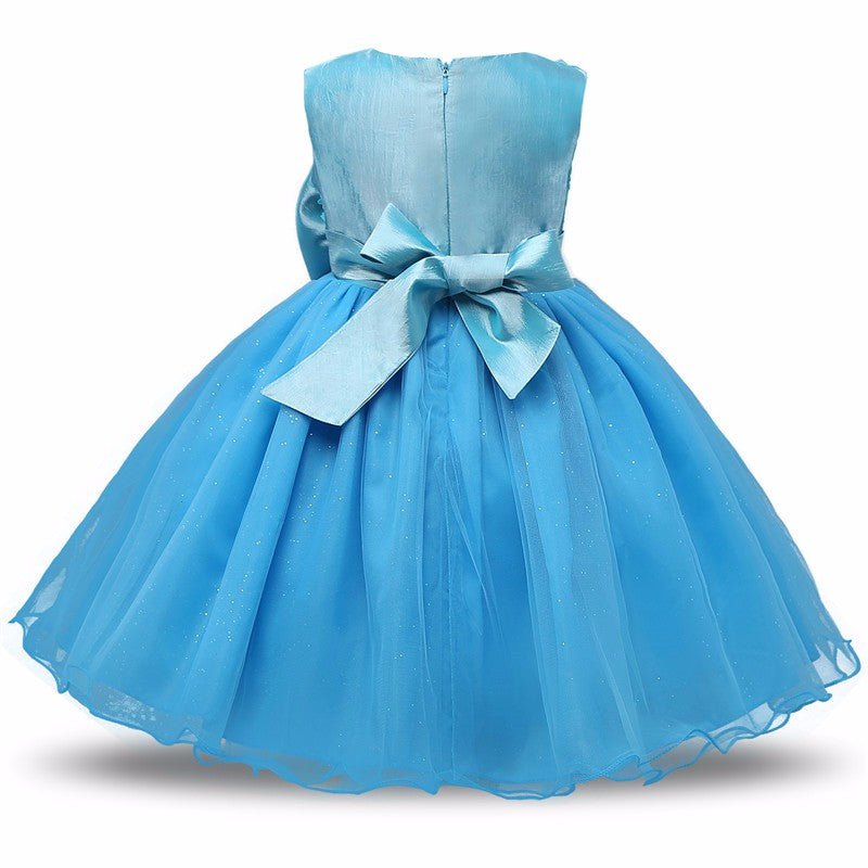 Princess Flower Girl Dress Summer Tutu Wedding Birthday Party Dresses - GIGI & POPO