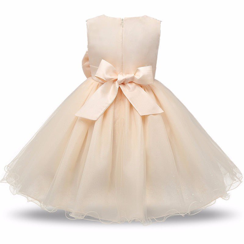 Princess Flower Girl Dress Summer Tutu Wedding Birthday Party Dresses - GIGI & POPO