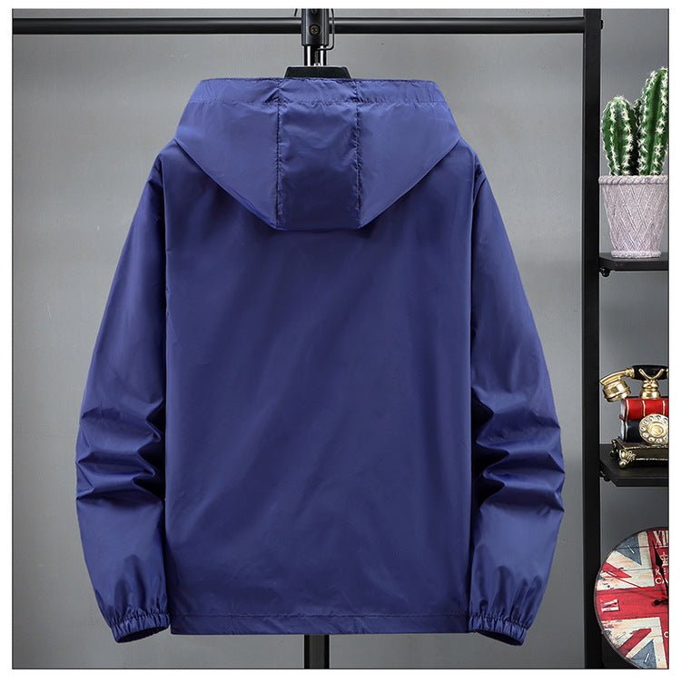 Reflective Zipper Sun Protection Clothes Men's Fishing Clothes - GIGI & POPO