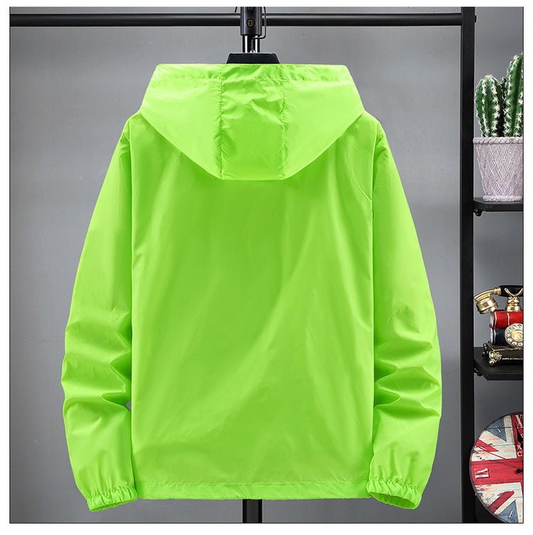 Reflective Zipper Sun Protection Clothes Men's Fishing Clothes - GIGI & POPO