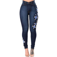 Ripped Jeans for Women Pencil Pants Denim - GIGI & POPO - Jeans - XXL / 8