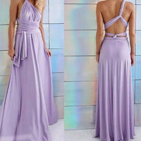 Sexy Women Bandage Convertible Boho Maxi Dress - GIGI & POPO - Dress - Purple / XL
