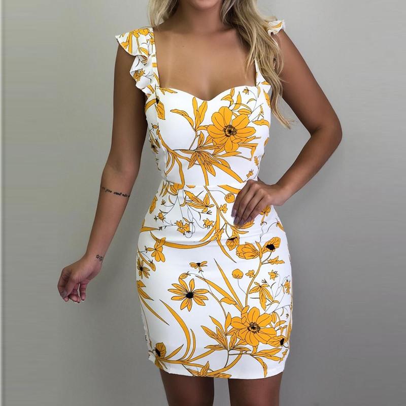 Sleeveless printed hip dress - GIGI & POPO - Women - white / XXL