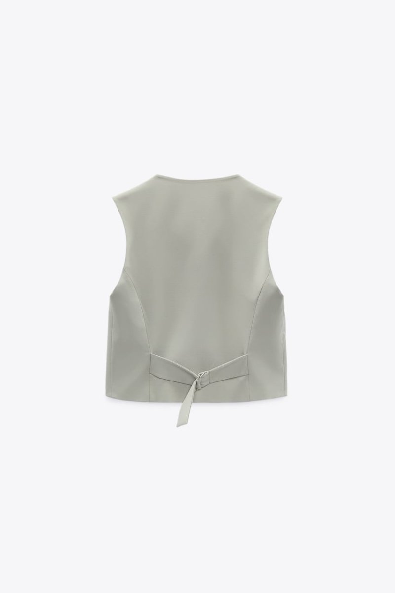 Sleeveless Suit Strap Trim Vest Top Unisex Style - GIGI & POPO