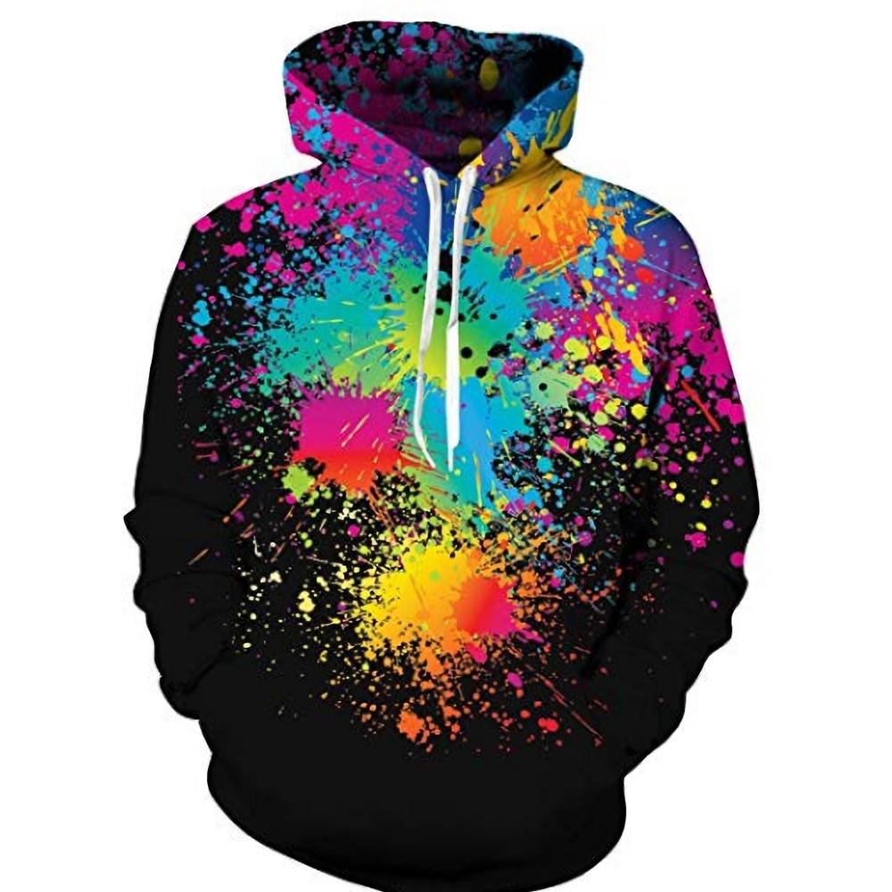 Spill Milk 3D Printed Hoodies - GIGI & POPO - Men Hoodies & Jackets - WSYW030 L