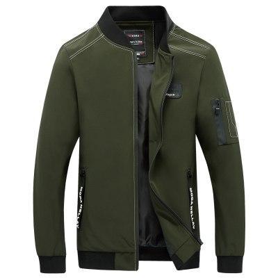 Sport Rib Jacket - GIGI & POPO - Men Hoodies & Jackets - Army Green / M