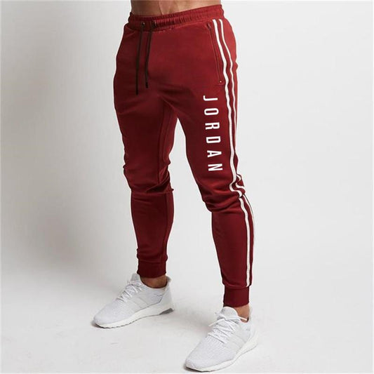Sports cropped pants - GIGI & POPO - Men - Red / XXL