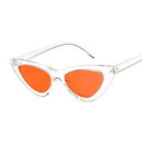 Vintage Cateye Sunglasses - GIGI & POPO - Trans Red