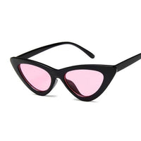Vintage Cateye Sunglasses - GIGI & POPO - Black Pink
