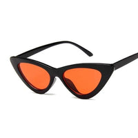 Vintage Cateye Sunglasses - GIGI & POPO - Black Red