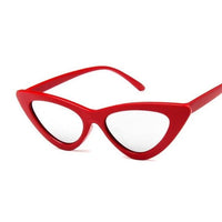 Vintage Cateye Sunglasses - GIGI & POPO - Red Silver
