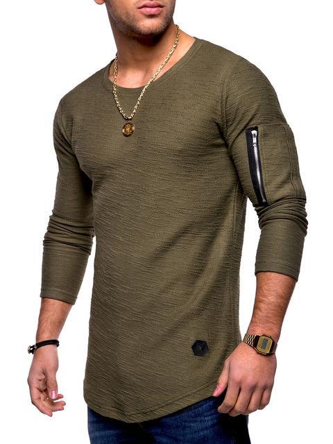 Virtue Casual Shirt - GIGI & POPO - Men - ArmyGreen / 2Xl