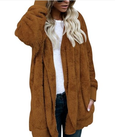 Women's Plush Warm Cotton Coat - GIGI & POPO
