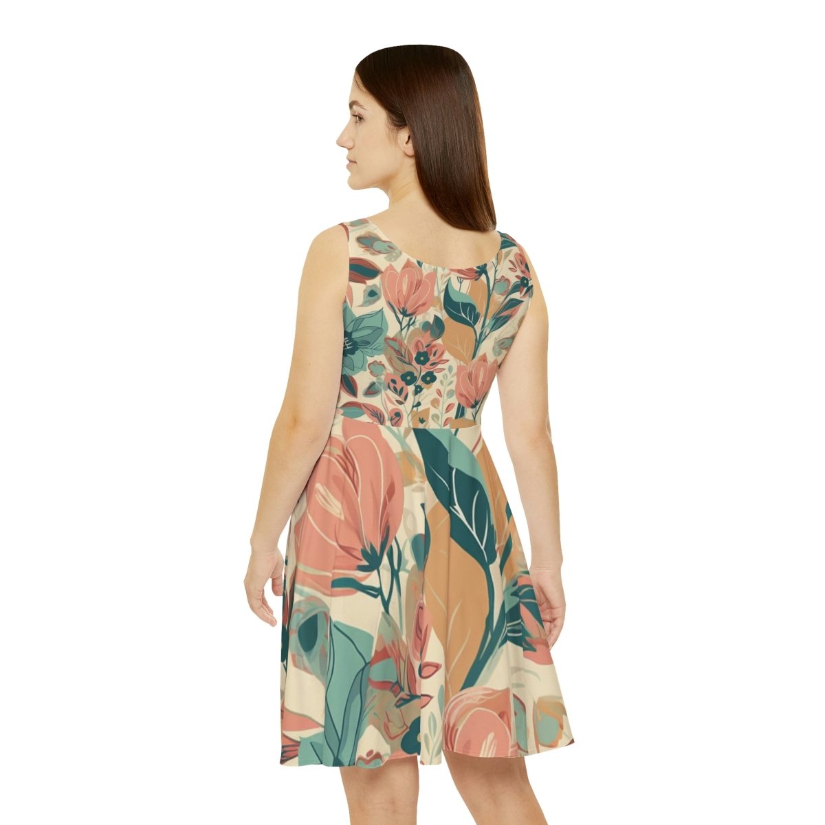 Women's Skater Dress with mid summer retro design - GIGI & POPO